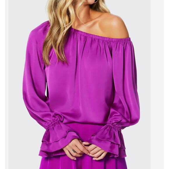 Ramy Brook Murphy Basic Bright Purple Large - Picture 1 of 8